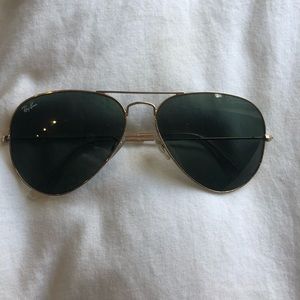 Ray Ban aviator sunglasses